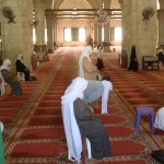 in the mosque