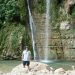 dj at david's waterfall